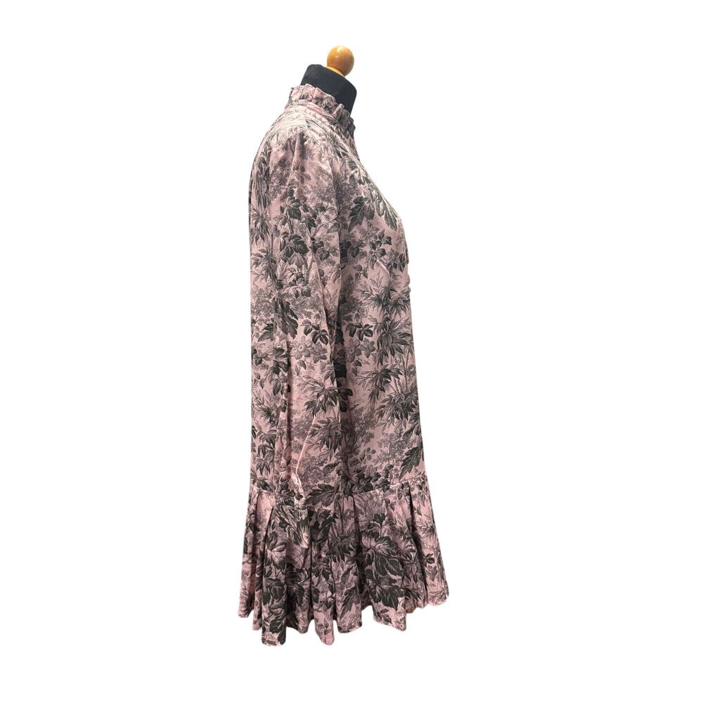 Tuckernuck Pressed Powder Toile Tate Dress Size Medium - Picture 8 of 10